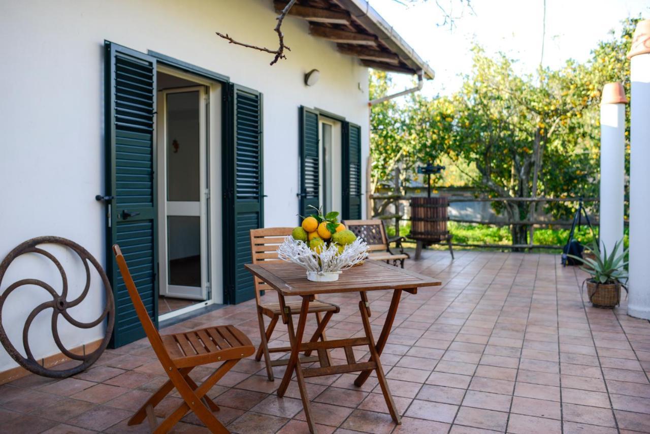 Agriturismo Piccolo Canyon Daire Piano di Sorrento Dış mekan fotoğraf